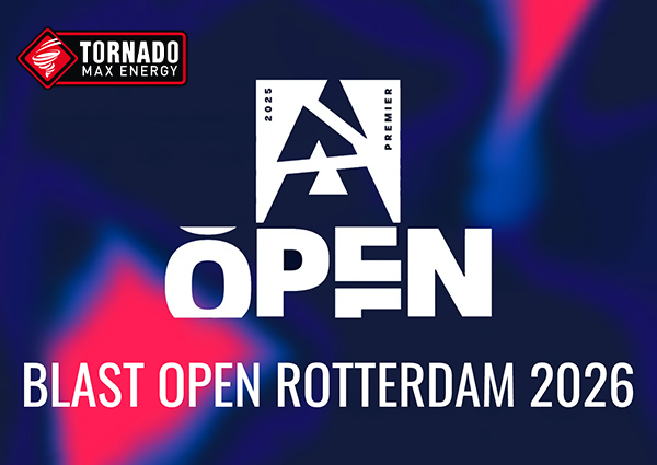 TORNADO MAX ENERGY на BLAST Open Rotterdam 2026