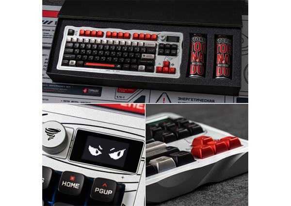 Уникальная клавиатура от TORNADO и Дарк Проджект